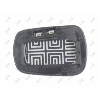 Verre de rétroviseur, rétroviseur extérieur ABAKUS OEM 1145851