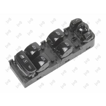 Interrupteur, lève-vitre avant gauche ABAKUS [135-05-058]