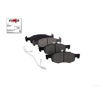 Jeu de 4 plaquettes de frein avant AUTOMEGA OEM 1605280