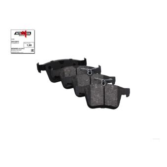 Jeu de 4 plaquettes de frein arrière AUTOMEGA OEM 8V0698451D