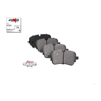Jeu de 4 plaquettes de frein arrière AUTOMEGA 250153010 pour AUDI Q7 3.0 TDI quattro - 272cv