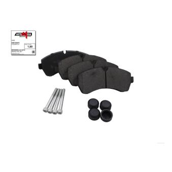 Jeu de 4 plaquettes de frein avant AUTOMEGA 250153610 pour MERCEDES-BENZ SPRINTER 314 CDI Traction intégrale - 143cv