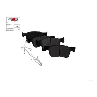 Jeu de 4 plaquettes de frein avant AUTOMEGA OEM 95517029