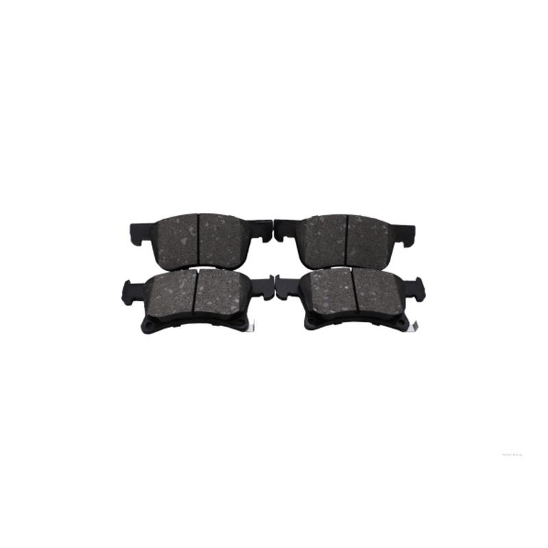 Jeu de 4 plaquettes de frein avant AUTOMEGA 250153910 - Visuel 1