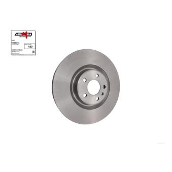 Jeu de 2 disques de frein avant AUTOMEGA 250280110 pour AUDI A6 2.0 TDI - 177cv