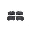AUTOMEGA 250150710 - Jeu de 4 plaquettes de frein arrière