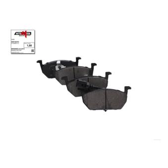 Jeu de 4 plaquettes de frein avant AUTOMEGA OEM JZW698151AS