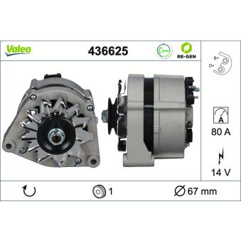 Alternateur VALEO OEM A0081547602