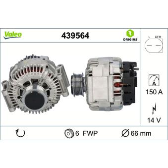 Alternateur VALEO OEM 06E903016EX