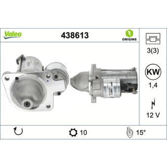 Démarreur VALEO OEM 1685834
