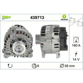 Alternateur VALEO OEM 059903023HX