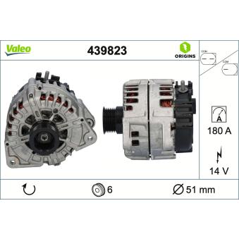 Alternateur VALEO 439823