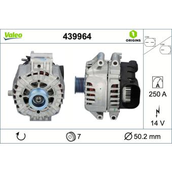 Alternateur VALEO OEM 12318611280