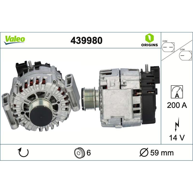 Alternateur VALEO 439980 - Visuel 1