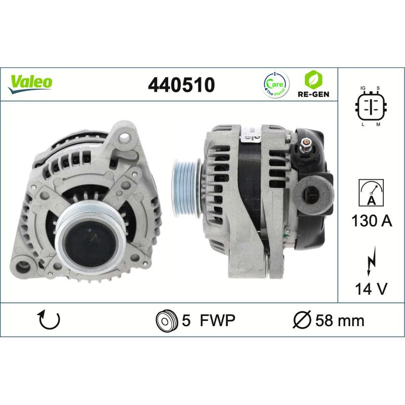 Alternateur VALEO 440510 - Visuel 1