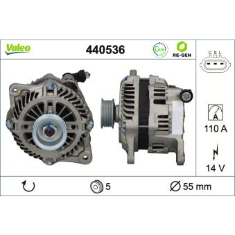 Alternateur VALEO OEM 23700AA520