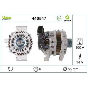 Alternateur VALEO OEM A002TJ0391