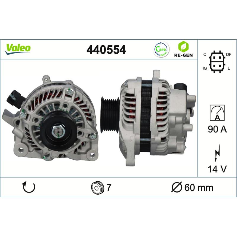 Alternateur VALEO 440554 - Visuel 1