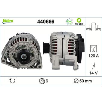 Alternateur VALEO OEM 9200959