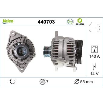 Alternateur VALEO OEM 504009978