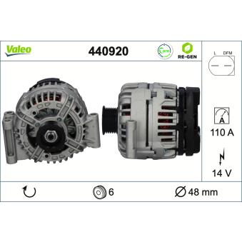 Alternateur VALEO OEM 7550319