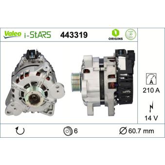 Alternateur VALEO OEM LR101810