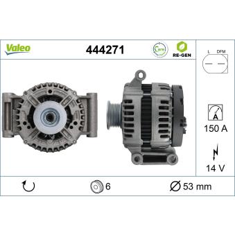 Alternateur VALEO 444271