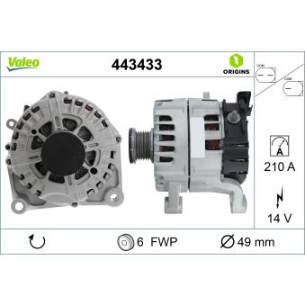 Alternateur VALEO OEM 7605479