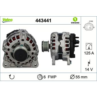 Alternateur VALEO OEM 231005933R