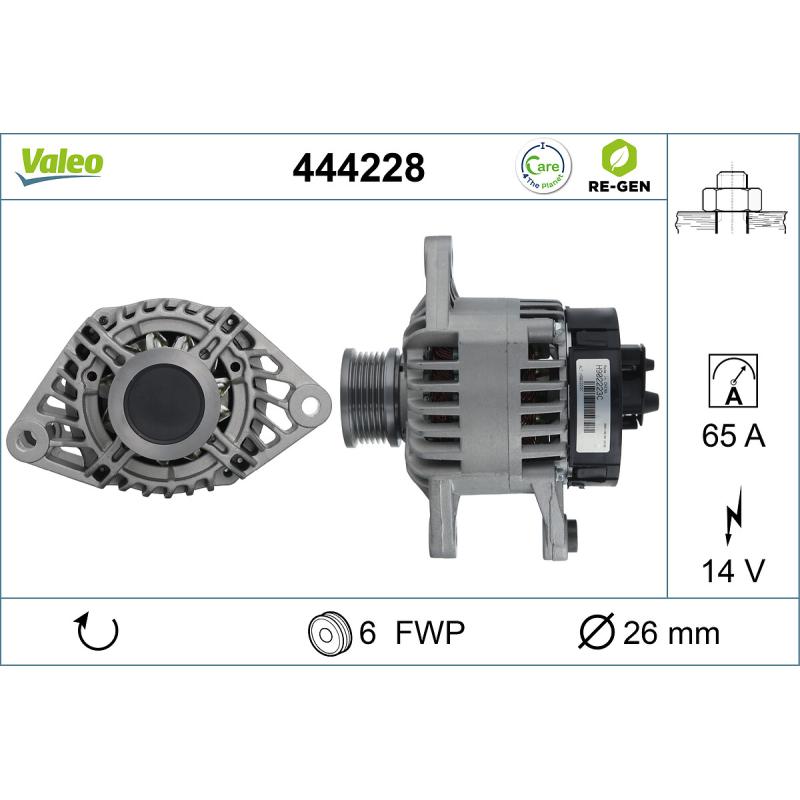 Alternateur VALEO 444228 - Visuel 1