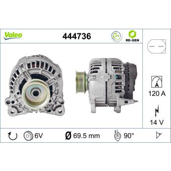 Alternateur VALEO OEM 074903025R