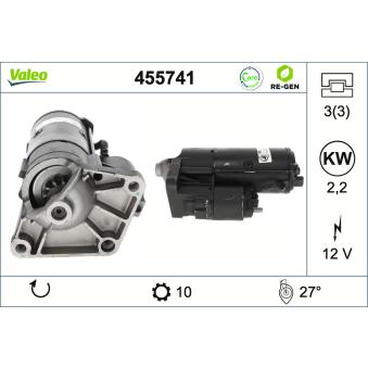 Démarreur VALEO OEM 7711134201