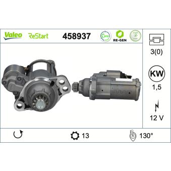 Démarreur VALEO 458937
