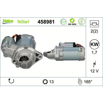 Démarreur VALEO 458981