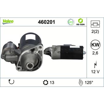 Démarreur VALEO OEM 0009062302