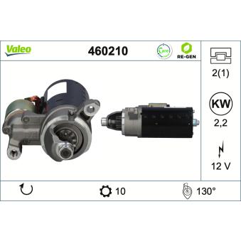 Démarreur VALEO 460210