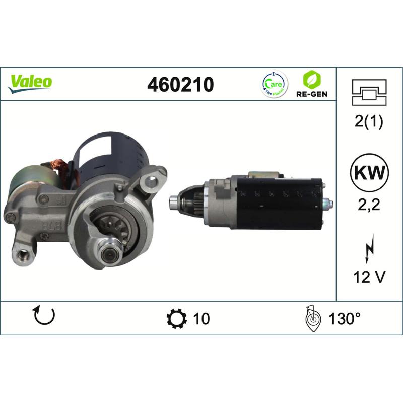 Démarreur VALEO 460210 - Visuel 1