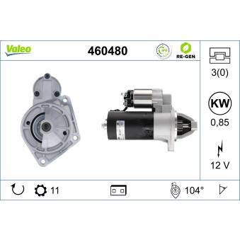 Démarreur VALEO OEM 3708000