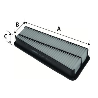 Filtre à air VALEO OEM 178010P010