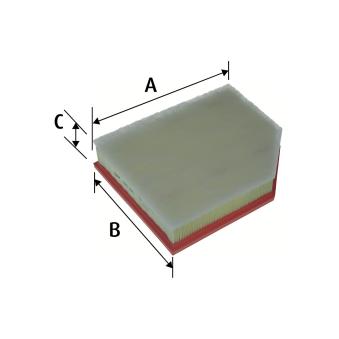 Filtre à air VALEO 585580 pour VOLVO S90 2.0 T8 Hybrid Polestar AWD - 317cv