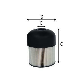 Filtre à carburant VALEO OEM 164039594R