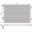 VALEO 734413 - Radiateur, refroidissement du moteur