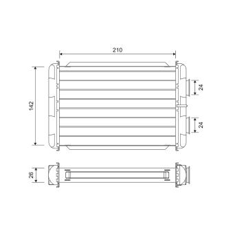 Chauffage auxiliaire VALEO OEM 77363485