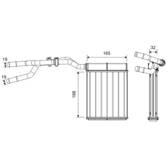 Système de chauffage VALEO 811670 pour FORD S-MAX 2.0 TDCi - 115cv