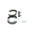 BOSCH 0 204 114 602 - Kit de freins arrière prémontés KIT SUPERPRO