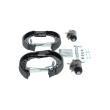BOSCH 0 204 114 612 - Kit de freins arrière prémontés KIT SUPERPRO