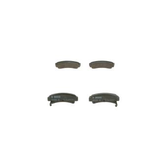 Jeu de 4 plaquettes de frein arrière BOSCH OEM 4406058Y86