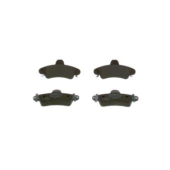 Jeu de 4 plaquettes de frein arrière BOSCH OEM 1672938