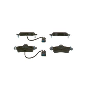 Jeu de 4 plaquettes de frein arrière BOSCH OEM 1500668