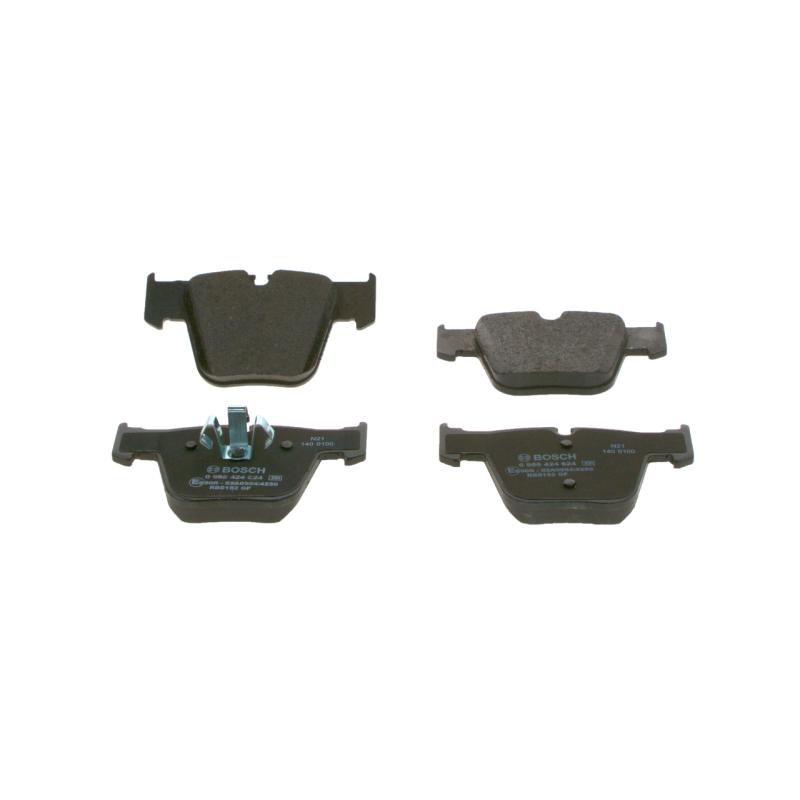 Jeu de 4 plaquettes de frein avant BOSCH 0 986 424 624 - Visuel 1